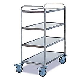 Rollcart Transportsysteme, Tischwagen 4 Etagen, 800 x 500 mm, Tischwagen 4 Etagen, 800 x 500 mm