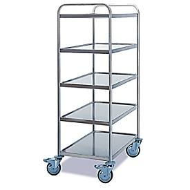 Rollcart Transportsysteme, Tischwagen 5 Etagen, 800 x 500 mm, Tischwagen 5 Etagen, 800 x 500 mm