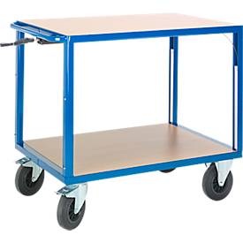 Rollcart Transportsysteme, Tischwagen, höhenverstellbar, 1090 x 700 mm, Tragkraft 400 kg, Tischwagen, höhenverstellbar, 1090 x 700 mm, Tragkraft 400 kg