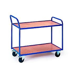 undefined, AUG 25 Tischwagen Stahl Traglast (max.): 250 kg, Tischwagen mit 2 Etagen, 790 x 490 mm