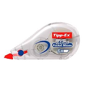 Tipp-Ex, Tipp-Ex Mini Pocket Maus, 6 m, Tipp-Ex Korrekturroller Mini 10 mm, 10er Box