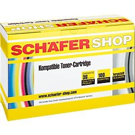 Schäfer Shop, Tonerkass.SSI komp.HP Q7553A XXL schwarz, Schäfer Shop Select XXL Toner Shop, kompatibel zu HP Q7553A XXL, schwarz