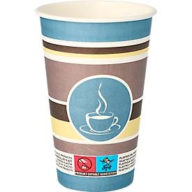 PAPSTAR, PAPSTAR Pappbecher Starpak 300 ml Mehrfarbig 50 Stück, PAPSTAR Pappbecher Starpak 300 ml Mehrfarbig 50 Stück