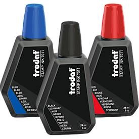 Trodat, Trodat 7011 Stempelfarbe Schwarz, 28 ml, Trodat 7011 Stempelfarbe Schwarz, 28 ml