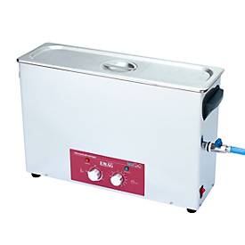 EMAG, Ultraschallreiniger EMAG Emmi® H 120, Edelstahl, 9 l, mit Zeitschaltuhr, Ablauf & Heizung, Ultraschallreiniger EMAG Emmi® H 120, Edelstahl, 9 l, mit Zeitschaltuhr, Ablauf & Heizung