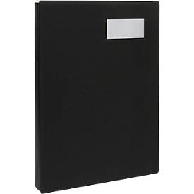 undefined, BIELLA Unterschriftenmappe A4 34342002 schwarz 20-teilig, Biella Unterschriftenmappe, schwarz, 20-teilig, 343420.02