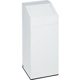 VAR, VAR® Wertstoffsammler, 82 Liter, selbstschliessend, verkehrsweiss
