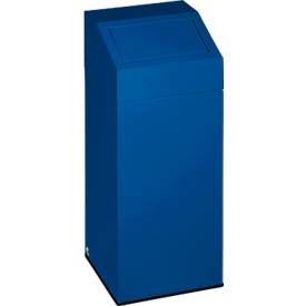 VAR, VAR® Wertstoffsammler, 82 Liter, selbstschliessend, enzianblau