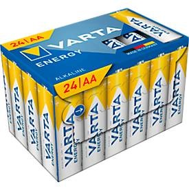 VARTA Batterien Energy, Mignon AA, 1,5 V, 24 Stück
