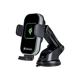Verbatim, Verbatim FWC-02 Qi Fast Wireless Car Charger induktive Ladestation USB Schwarz, Verbatim, Wireless Charger, Verbatim Qi Fast Wireless Car Charger, Produkte & Wohnen