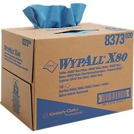 undefined, WYPALL* Wischtuch X-80, aus Hydroknitmaterial, 160 Tücher, 1-lagig, stahlblau, WYPALL* Wischtuch X-80, aus Hydroknitmaterial, 160 Tücher, 1-lagig, stahlblau