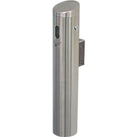undefined, Wandascher Volumen 1,5 l Edelstahl, Ascher Top Design, Wandmodell, Smoker aus Edelstahl