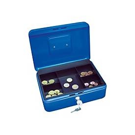 Wedo, WEDO Gr.3 - Geldkassette - Stahl - blaue Pulverbeschichtung, WEDO Geldkassette 5 Fächer, Blau