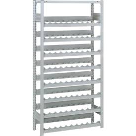 undefined, Weinflaschenregal, Grundfeld, Stecksystem, 8 Einsätze, 2000 x 1000 x 300 mm, Weinflaschenregal, Grundfeld, Stecksystem, 8 Einsätze, 2000 x 1000 x 300 mm