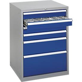 SSI Schäfer, Werkzeugschrank WSK 3610-6L, B 717 x T 725 x H 1000 mm, 6 Schubladen