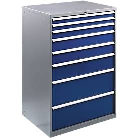 SSI Schäfer, Werkzeugschrank WSK 5414-8E, 8 Schubladen, 1450 mm hoch