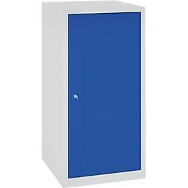 SSI Schäfer, Werkzeugschrank, H 1000 x B 500 x T 500 mm, lichtgrau RAL 7035/enzianblau RAL 5010