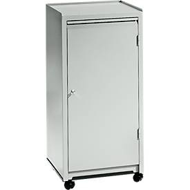 SSI Schäfer, Werkzeugschrank, Kugel-Lenkrollen, H 1000 x B 500 x T 500 mm, lichtgrau