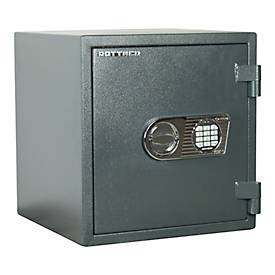Rottner, Rottner 45 EL Atlas Fire, Wertschutzschrank Rottner EN1 Atlas Fire 45, Elektronikschloss, B 440 x T 430 x H 460 mm, Stahl, anthrazit