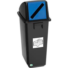 VAR, VAR® Wertstoffsammler, 58 Liter, aus PP, für Papier