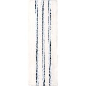 undefined, Wischmopp Bezug Sprintus Premium, Mikrofaser/Borste, mit Laschen, B 500 mm, 5 Stück, weiß/blau