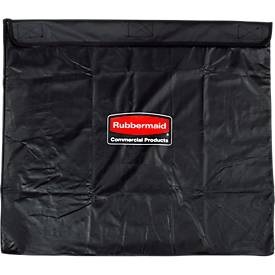 Rubbermaid, Rubbermaid X-CART, Vinyl-Sack 300 l schwarz, X-Cart Sack, schwarz, 300 Liter