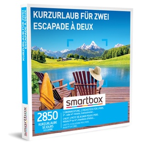 SMARTBOX, Geschenkbox - Kurzurlaub Für Zwei - 1 Übernachtung Mit Frühstück Für 2 Personen Unisex, Kurzurlaub für zwei