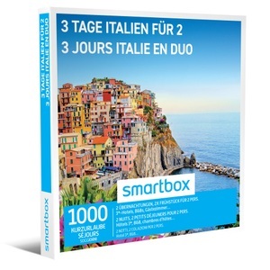 SMARTBOX, 3 Tage Italien Für 2 - Geschenkbox Unisex, 3 Tage Italien Für 2 - Geschenkbox Unisex