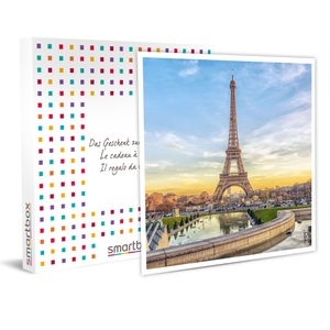 SMARTBOX, Besuch des Eiffelturms, Bootsfahrt auf der Seine und Eintritt in den Louvre für 2 Erwachsene und 1 Kind, Besuch des Eiffelturms, Bootsfahrt auf der Seine und Eintritt in den Louvre für 2 Erwachsene und 1 Kind