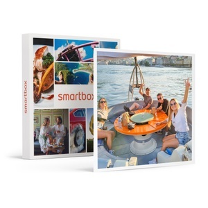 SMARTBOX, Aperitif und Getränke für 2 Personen im Partyboot am Luganersee, Aperitif und Getränke für 2 Personen im Partyboot am Luganersee