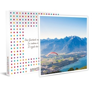 SMARTBOX, Gleitschirmfliegen: 1 Magischer 12-minütiger Flug Für 2 Personen In Den Waadtländer Alpen - Geschenkbox Unisex, Gleitschirmfliegen: 1 magischer 12-minütiger Flug für 2 Personen in den Waadtländer Alpen
