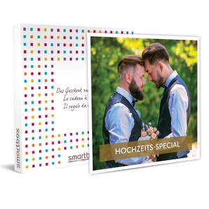 SMARTBOX, 1 Übernachtung mit Gourmet-Dinner in einem 4*-Hotel für ein LGBT-Brautpaar, 1 Übernachtung mit Gourmet-Dinner in einem 4*-Hotel für ein LGBT-Brautpaar