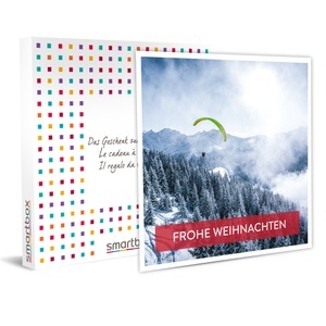 SMARTBOX, Ein Weihnachtsfest voller Herausforderungen: 1 Gleitschirmflug für 2 Personen in Verbier, Ein Weihnachtsfest voller Herausforderungen: 1 Gleitschirmflug für 2 Personen in Verbier