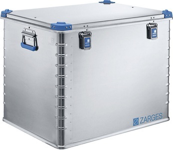 Zarges, ZARGES Aluminium-Universalbox Inhalt 239 l Außenmaß LxBxH 800 x 600 x 610 mm, ZARGES Alu-Transportbox, 240 Liter