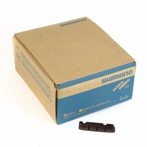 Shimano, Shimano R55C4 Bremsbeläge für Cartridge Bremsschuh für Alufelge 50 Paar 2019 Felgenbremsbeläge
