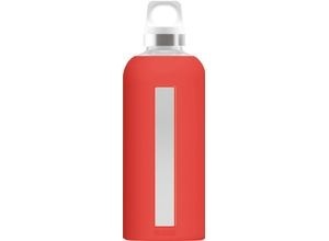 undefined, Star Scarlet, Sigg Star Glastrinkflasche 500ml rot 2021 Trinkflaschen BPA frei