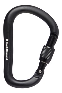 Black Diamond, Black Diamond Rocklock Screwgate Karabiner black 2020 Karabiner