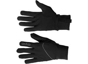 Odlo, Intensity Safety Light Handschuh, Odlo Intensity Safety Light Handschuhe schwarz 2021 S Winterhandschuhe