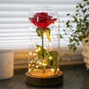 undefined, Ewige Rose im Glas inkl. Batterien, 