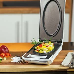MediaShop, Multifunktions-Wendegrill Cookit, weiss, 