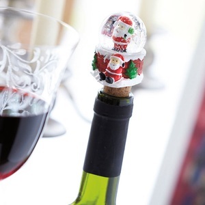 undefined, Weinverschluss Santa (Verleihen Sie Ihrer Flasche ein weihnachtliche Note), Weinverschluss Santa