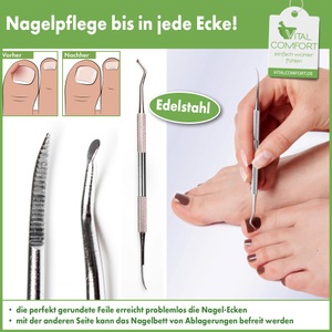 GHZ-Matra, Pediküre Eckenfeile, Pediküre Eckenfeile