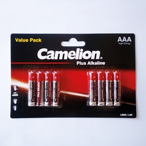 lipo, Batterie CAMELION LR03, AAA, AAA-Batterien 8er-Set