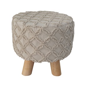 undefined, Sitzhocker mit Stoffbezug, 