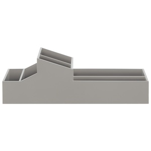 Spirella, SPIRELLA KOSMETIK ORGANIZER SKYLINE, spirella Kosmetikbox »Skyline Storage 45137 cm Grau«