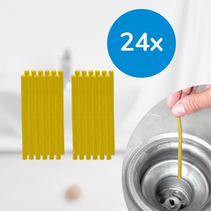 MediaShop, Mediashop Sani Sticks 24er Set Abflussreiniger, Sani Sticks Abflussreiniger 24 Stk. / Lemon Zitronenduft