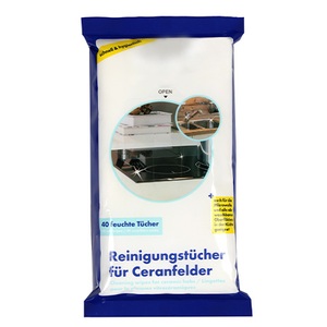 Captain Clean, Ceranfeld-Reinigungstücher, 40 Stück, Ceranfelder Reinigungstücher