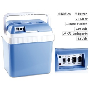 Xcase, Xcase Thermoelektrische Kühl- und Wärmebox, 24 l, 12- & 230-V-Anschluss, Thermoelektrische Kühl- und Wärmebox, 24 l, 12- & 230-V-Anschluss