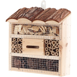 Royal Gardineer, Royal Gardineer Insektenhotel "Marie", Nisthilfe für Nützlinge, 20 x 20 x 7 cm, Insektenhotel 