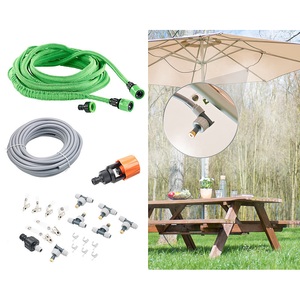 Royal Gardineer, Royal Gardineer Wasserzerstäuber-Set mit dehnbarem Gartenschlauch & Wasserhahn-Adapter, Wasserzerstäuber-Set mit dehnbarem Gartenschlauch & Wasserhahn-Adapter